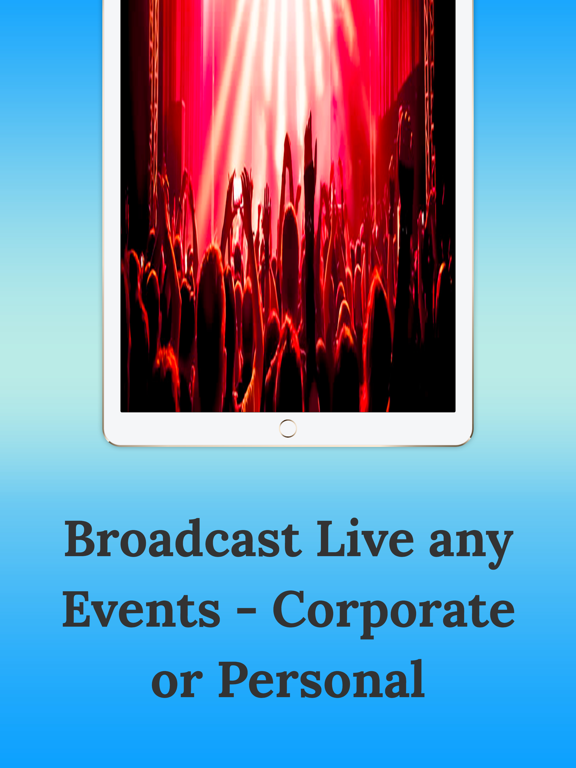 Live! - Events For YouTube iPad screenshot