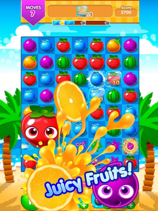 Fruit slice - Pop fruit splash by Somchai Sompongpuang