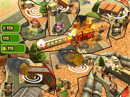 Screenshot #5 pour Zombie Driver Game Zombie Catchers in 24 missions