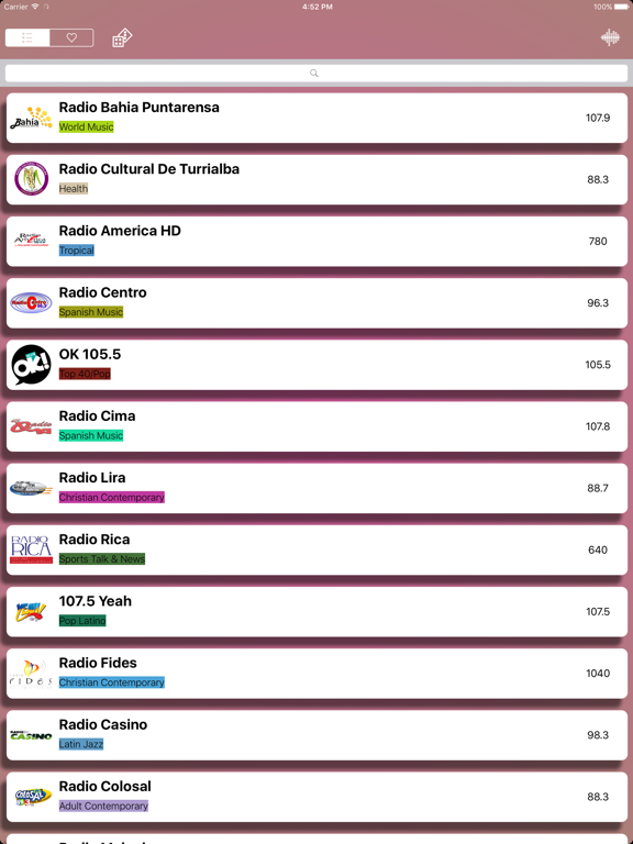 Screenshot #4 pour Radio Costa Rica - FM AM