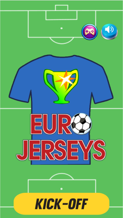 サッカースポーツチームの推測男性プレイヤーのシャツとバッジ - サッカーのユーロ2016ジャージクイズのおすすめ画像1
