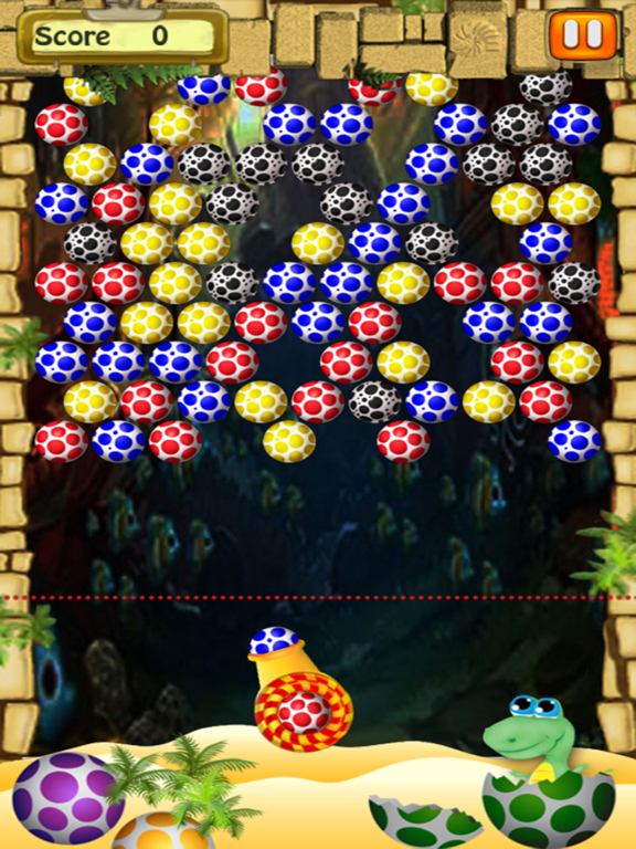 Bubble Shooter -  Egg Shoot, Dynomites, Match 3 Puzzle iPad screenshot