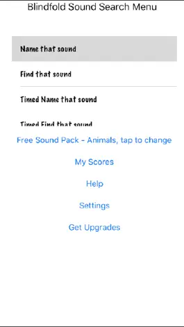 Game screenshot Blindfold Sound Search apk