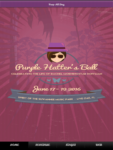 PurpleHattersBall iPad screenshot 1 - Music app