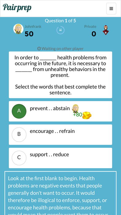 Pairprep app screenshot 2