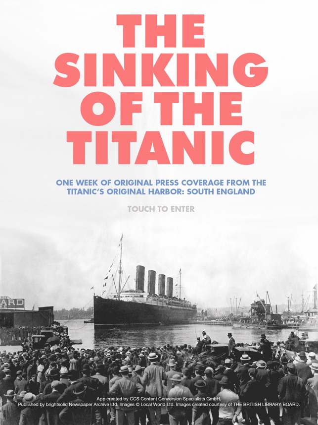 Titanic - South England Press(圖1)-速報App