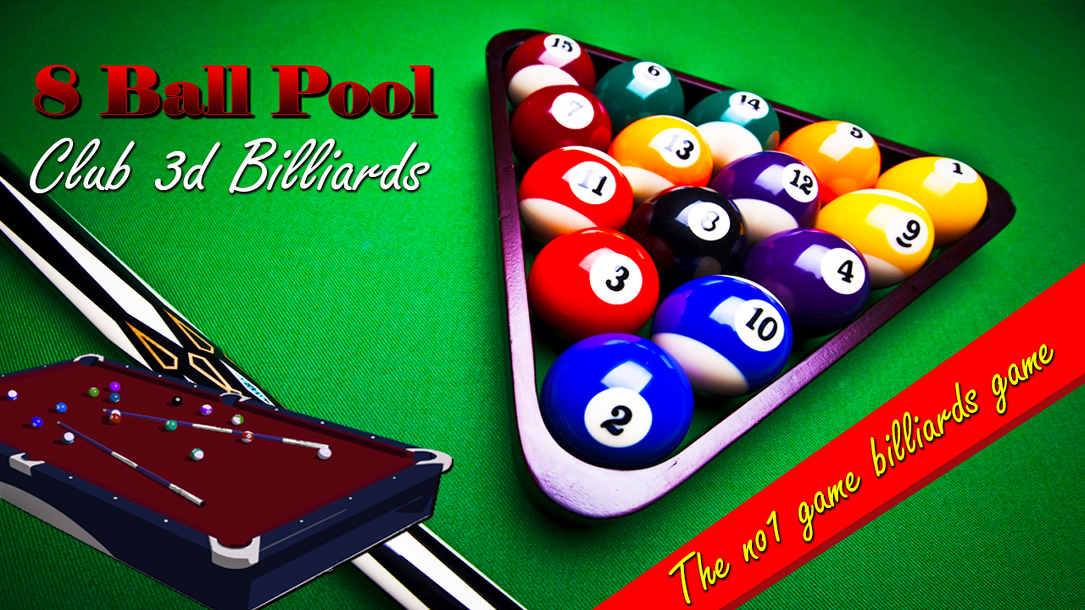 Pool Ball 3D billiards Snooker Arcade game 2k16