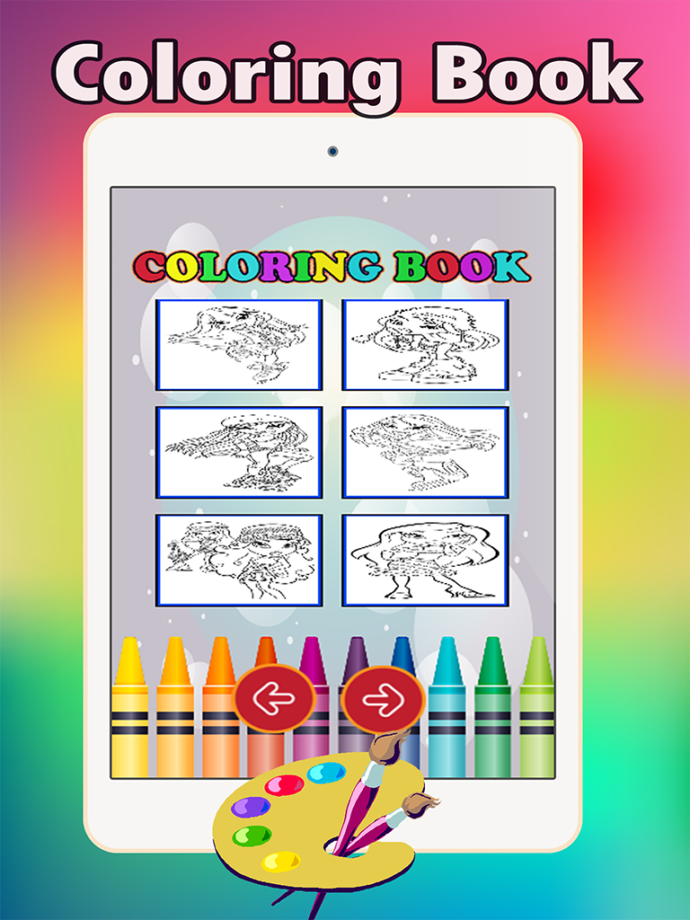 My Little Girl Coloring Book: fun with these coloring pages games free for kids screenshot 8
