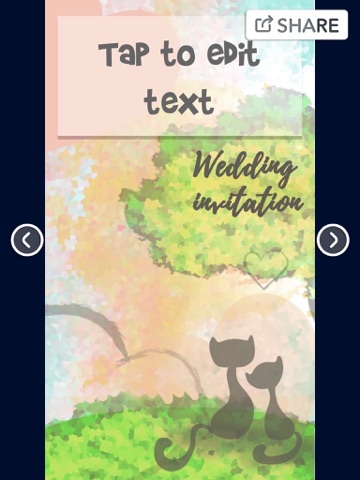 Wedding Invitations Maker – Create The Best Free Invitation Design.s For Special Occasion iPad screenshot 3 - Photo & Video app