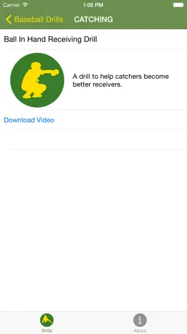 Game screenshot Baseball Drills - Free Baseball Instruction and Training Videos apk