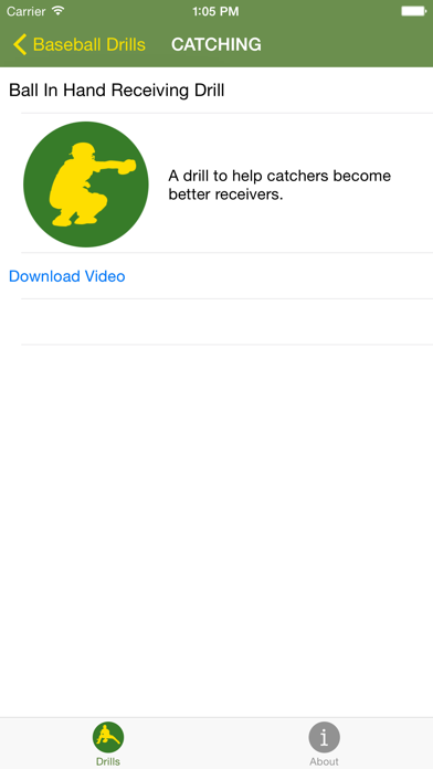 Screenshot #2 pour Baseball Drills - Free Baseball Instruction and Training Videos