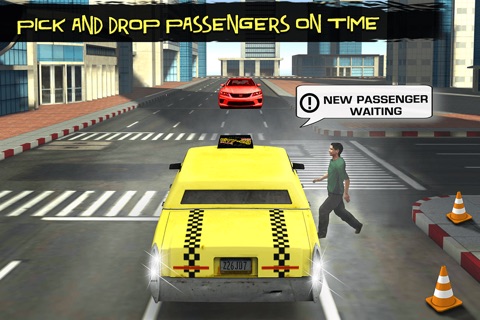 City Taxi Driver 3D - Crazy Cab Driving & Parking screenshot 3