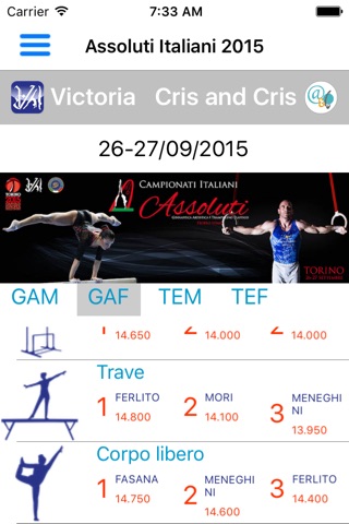 Ginnastica Victoria screenshot 2