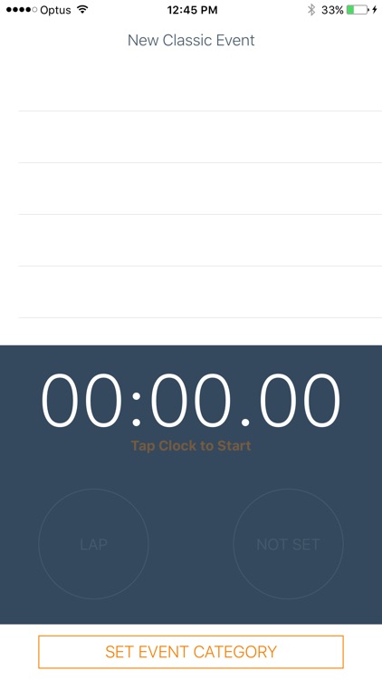 Stopwatch One - Log and analyze all your timing events