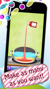 Candy floss dessert treats maker - Satisfy the sweet cravings! Iphone free version screenshot