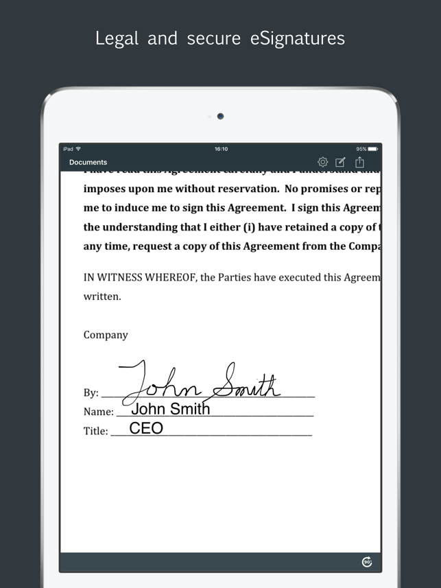 ‎Sign by JotNot - fill and sign PDF form or sign PDF document Screenshot