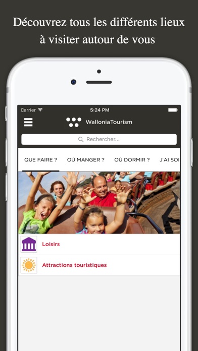 Screenshot #1 pour WalloniaTourism