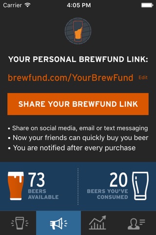 BrewFund screenshot 2