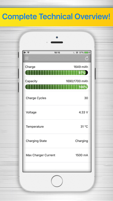 Battery Doc - Professional Care and Information Screenshot