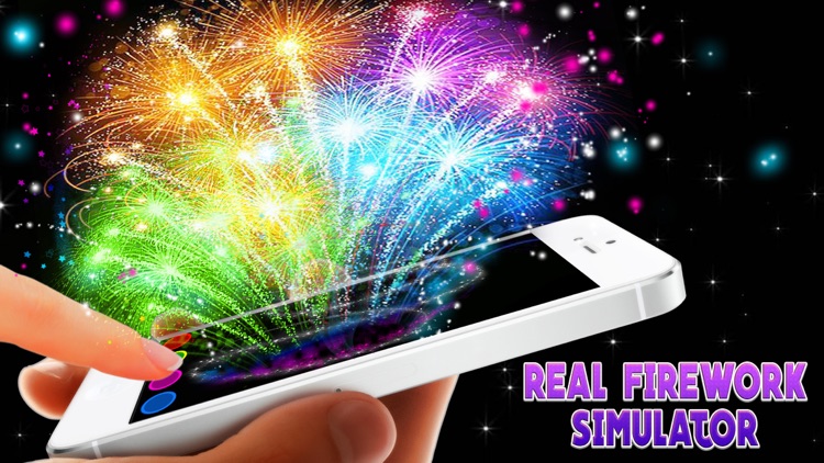 Fireworks: Augmented reality game. Celebrate!