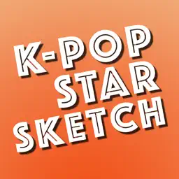 Kpop Star Sketch Quiz (Guess Kpop star) app icon