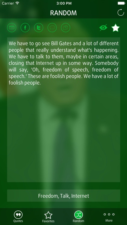 Quotes from Donald Trump