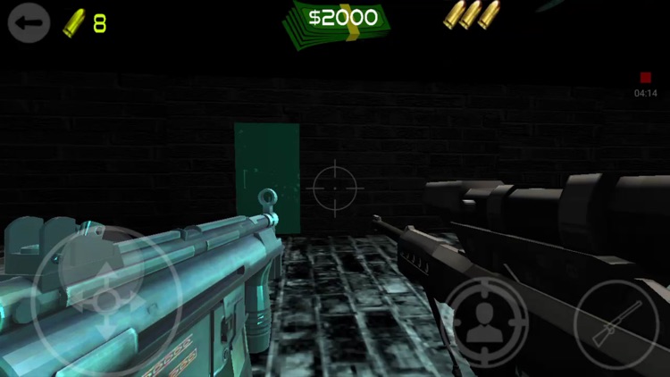 Escape the Dark Corridors Machine Gun Kill (an fps zombie sniper headshot game) screenshot-4