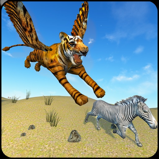 Flying Tiger - Wild Simulator Icon