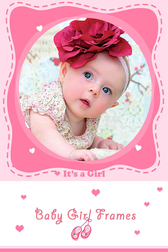 New Baby Girl Photo Frames screenshot 3