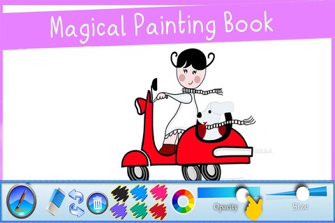 スケッチ落書きアート - 走り書きアート|簡単な描画アプリ＆子供のためのパッド上で何かを描画する方法を学びますのおすすめ画像3