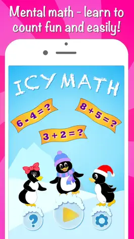 Game screenshot Icy Math Free Addition and Subtraction game for kids and adults good brain training and fun mental maths tricks mod apk