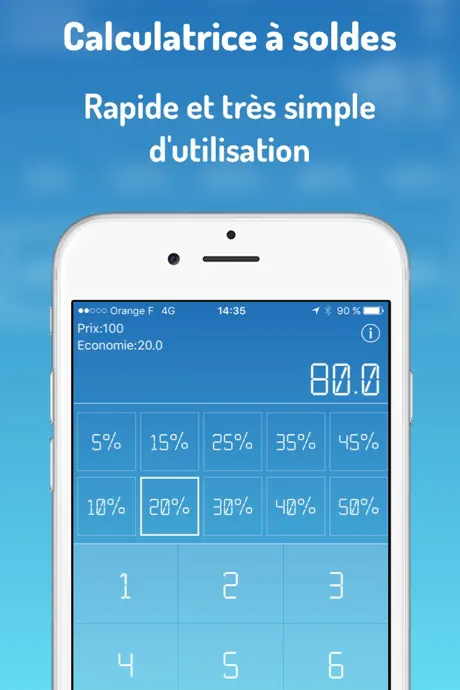 CalcuSoldes:Calculatrice solde