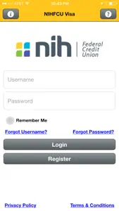 NIHFCU Visa Credit Card screenshot #3 for iPhone