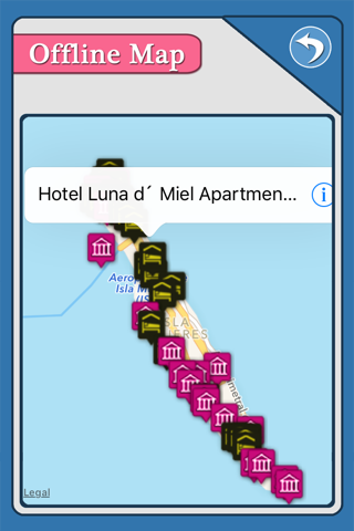 Isla Mujeres Island Offline Map Travel  Guide screenshot 2