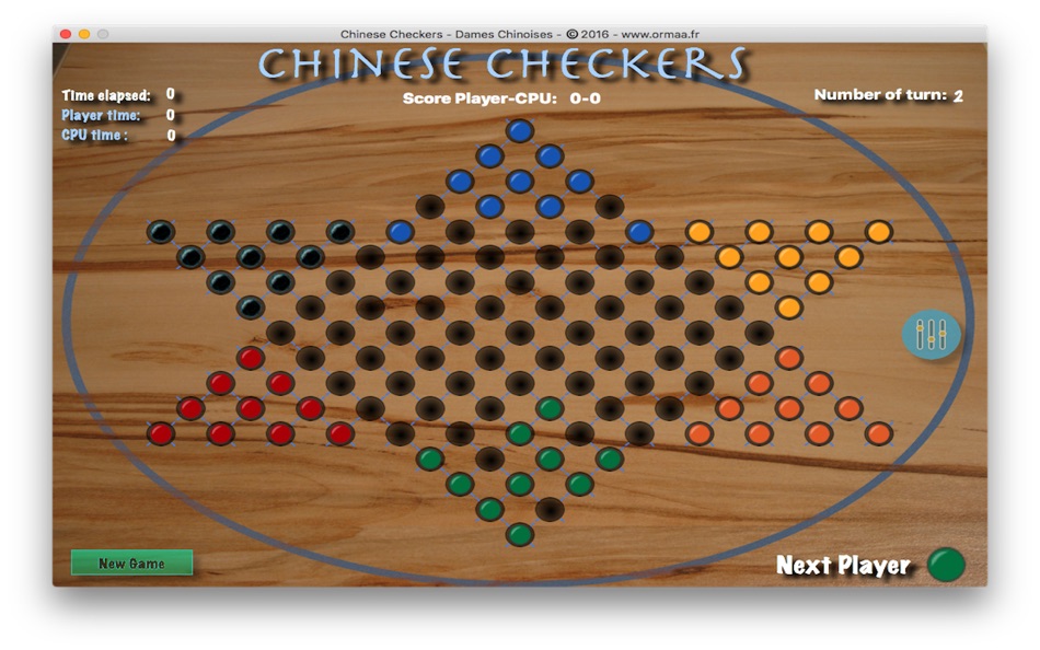 Chinese Checkers - Dames Chinoises - 1.1 - (macOS)