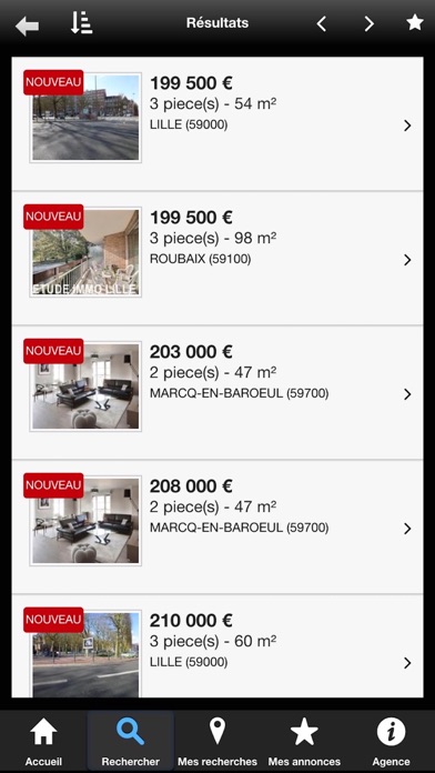 Screenshot #3 pour AGENCE IMMOBILIERE LILLE
