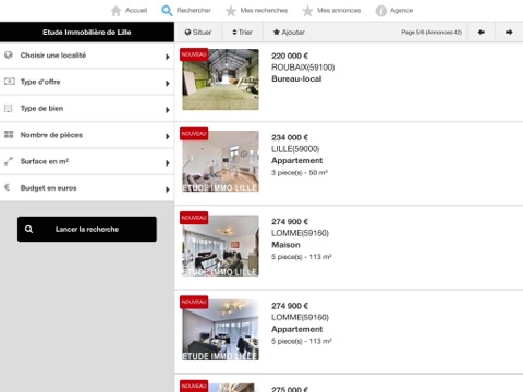 Screenshot #6 pour AGENCE IMMOBILIERE LILLE