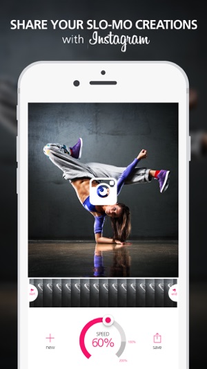Slo Mo Video - YouTube和Instagram慢動作影片編輯器(圖5)-速報App