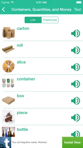 Game screenshot Learn English by Picture and Sound - Easy to learn english vocabulary apk