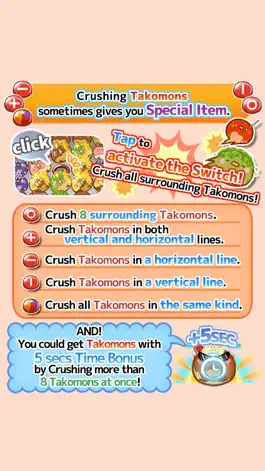 Game screenshot Takoyaki Crush! - Free and Exciting Takoyaki cooking puzzle game. hack