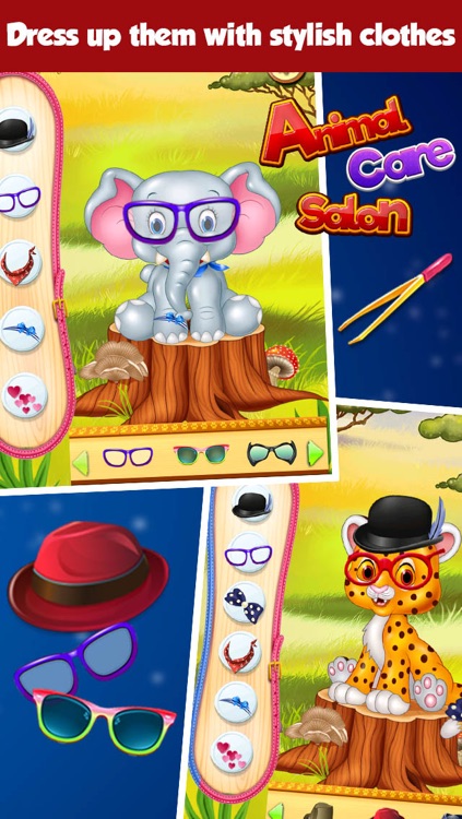 Animals Care Salon - Jungle Adventure Spa Salon Kids Games screenshot-4