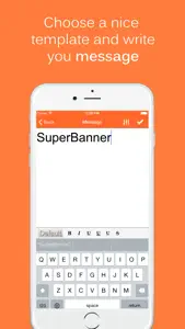 SuperBanner screenshot #2 for iPhone