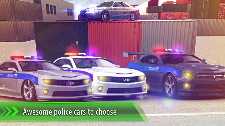Police Car Parking Mania Simulator 2016 - Real Life City Traffic Multi Level Driving Test screenshot-4