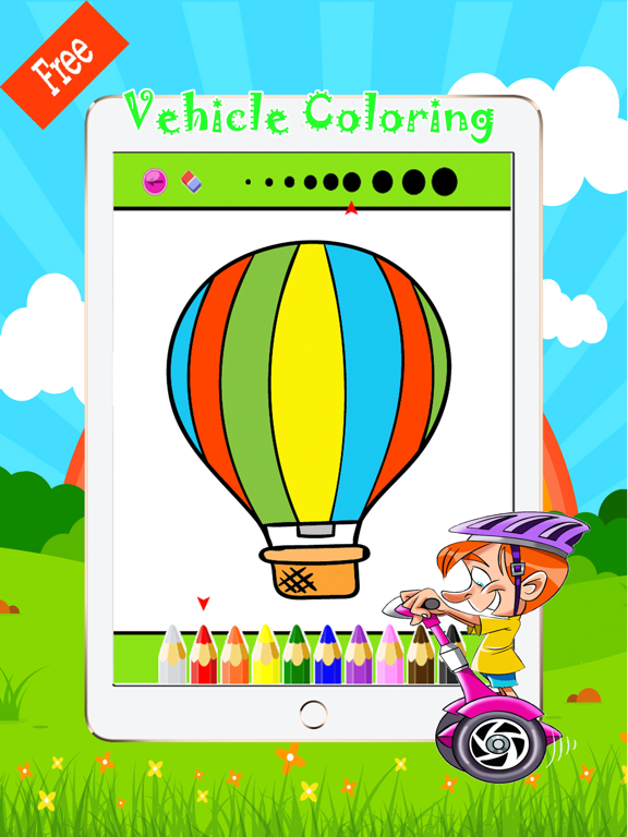 Screenshot #5 pour livre de coloriage bus et dessins école camions