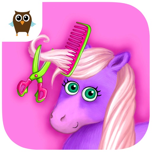 Pony Sisters in Hair Salon - Horse Hairstyle Makeover Magic
