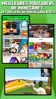 youtubers twitchers minecraft edition iPhone Captures Décran 1