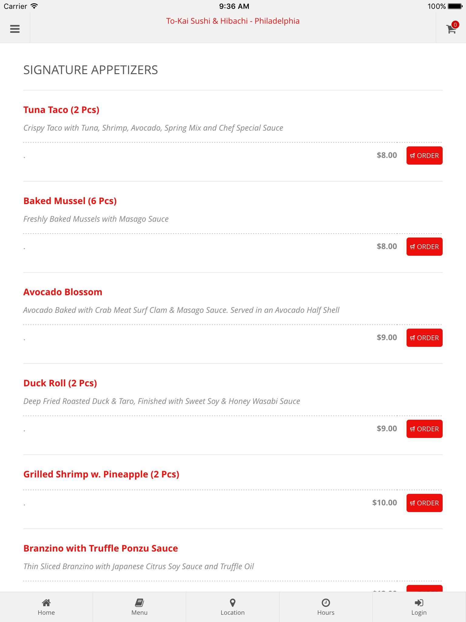 To-Kai Sushi & Hibachi - Philadelphia Online Ordering