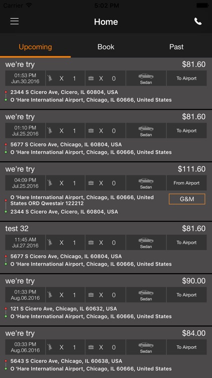 Echo Limousine Customer