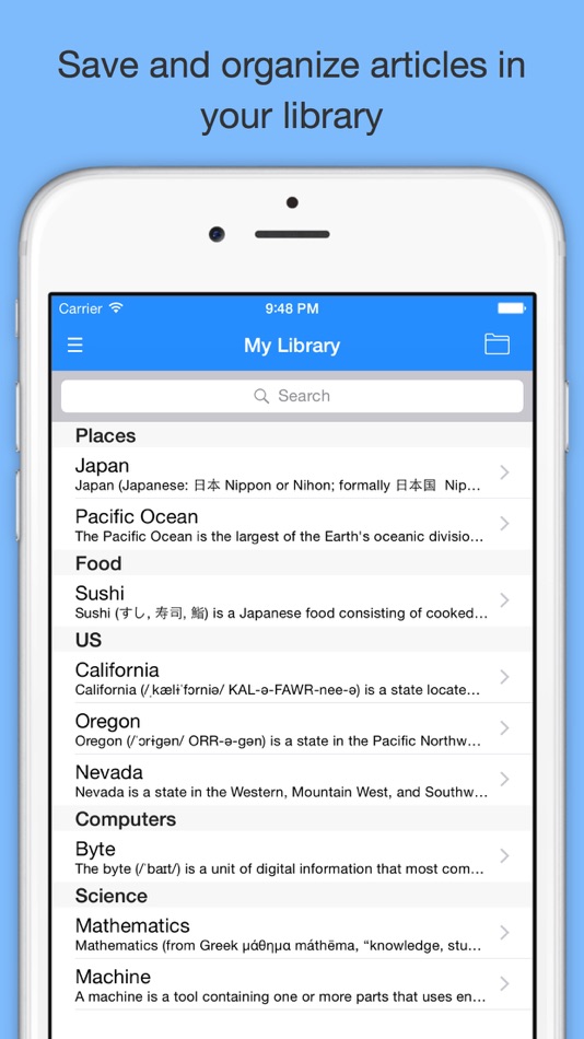 #3. WikiExplorer for Wikipedia (iOS) 由: Roman Alifanov
