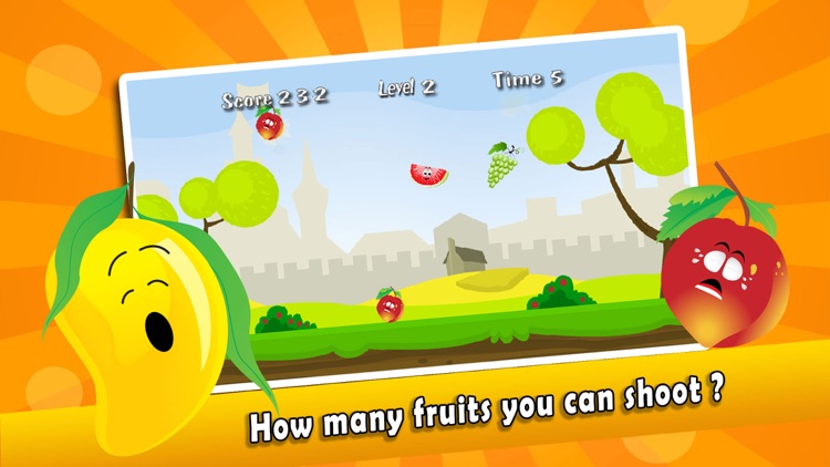 Fruit Shooting Blast - Fun Easy Apple Fruits Shooter Games for Toddler and Kids